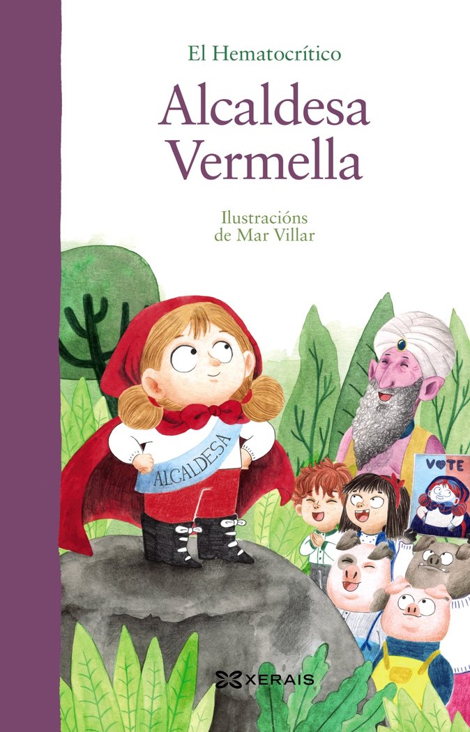 Alcaldesa Vermella, de O Hematocrítico | portada del libro
