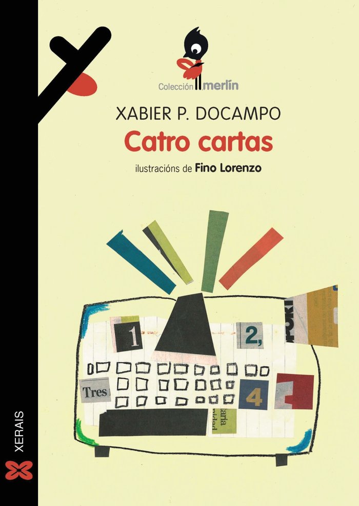 Catro cartas, de DoCampo, Xabier P. | portada del libro