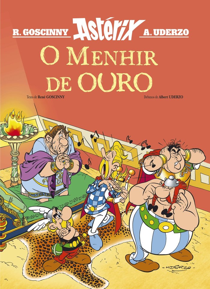 O Menhir de Ouro. Astérix, de Goscinny, René | portada del libro
