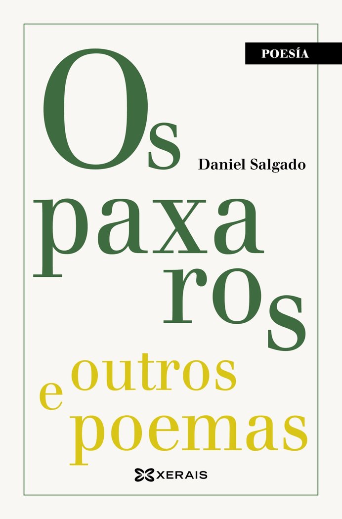 Os paxaros e outros poemas, de Salgado, Daniel | portada del libro