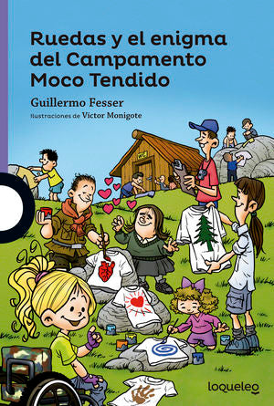 Ruedas y el enigma del Campamento Moco Tenido, de Fesser, Guillermo | portada del libro