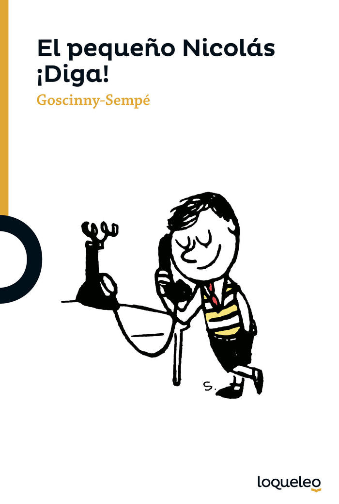 El pequeño Nicolás. ¡Diga!, de Goscinny-Sempé | portada del libro