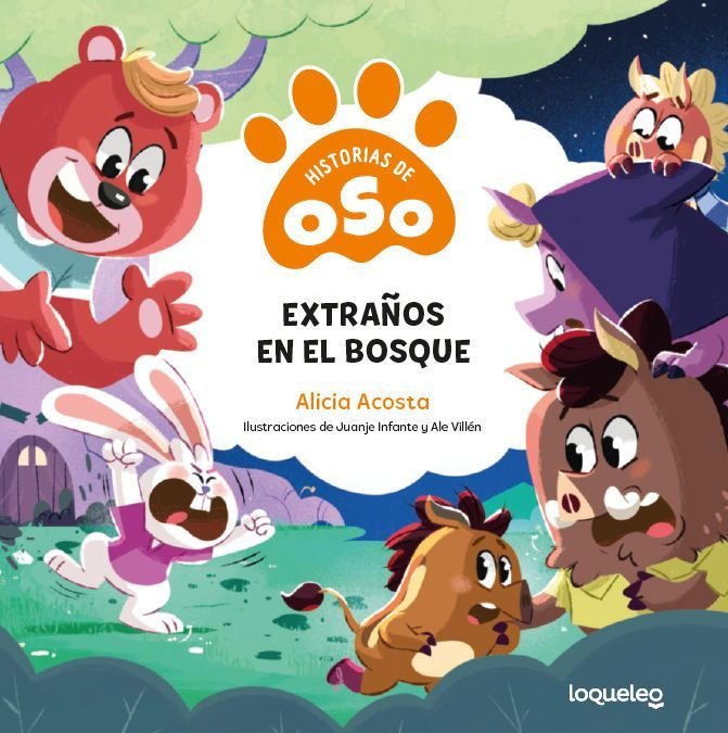 EXTRAÑOS EN EL BOSQUE, de GACIA ACOSTA, ALICIA | portada del libro
