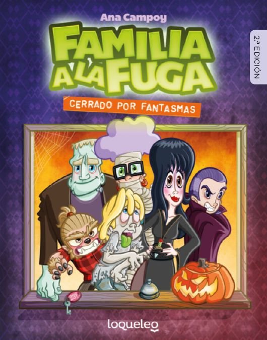 CERRADO POR FANTASMAS. FAMILIA A LA FUGA 3, de AA.VV. | portada del libro