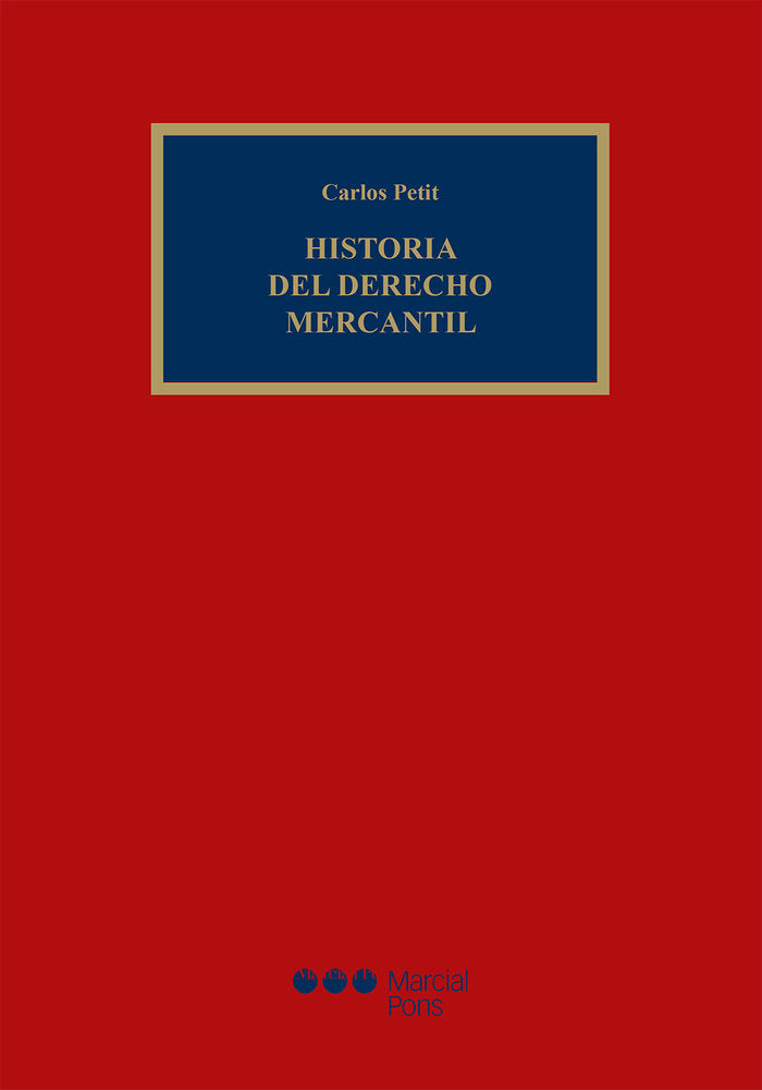 Historia del Derecho mercantil, de Petit | portada del libro