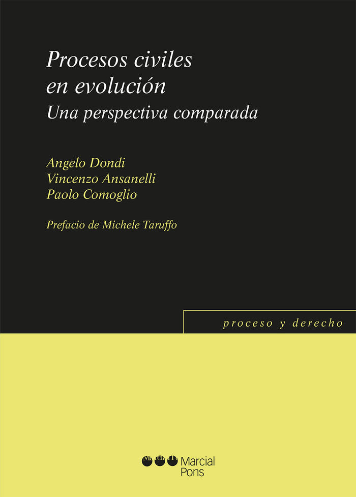 Procesos civiles en evolución, de Dondi, Angelo | portada del libro