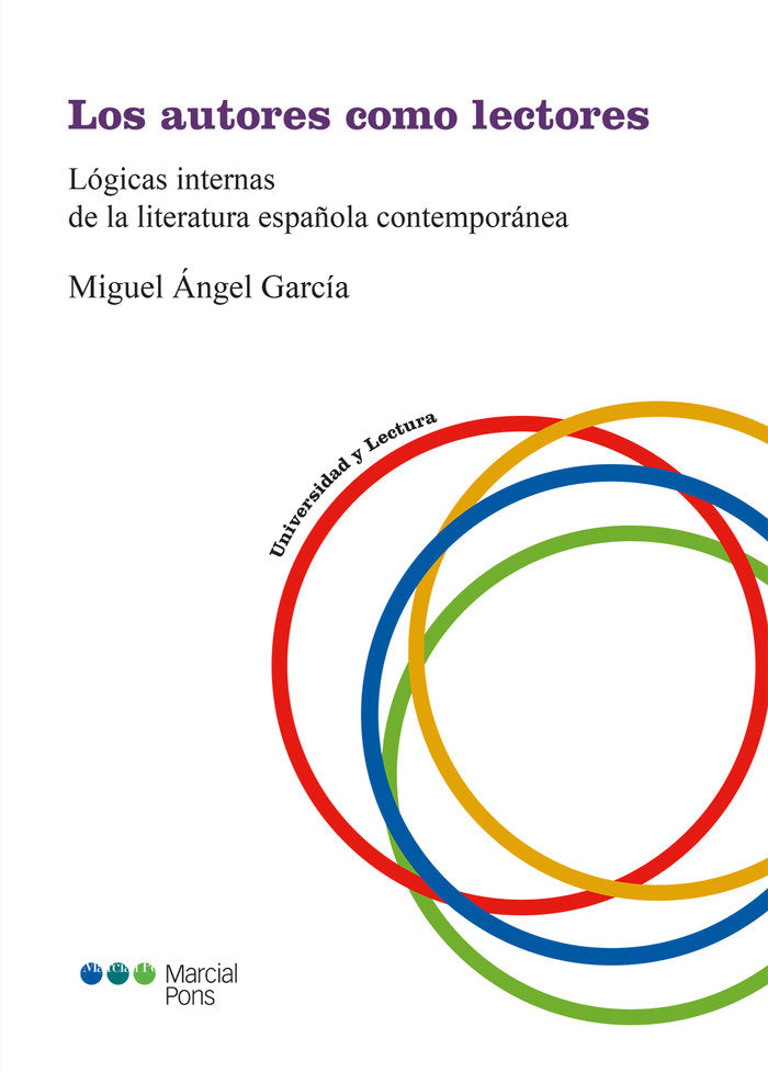 Los autores como lectores, de García, Miguel Ángel | portada del libro