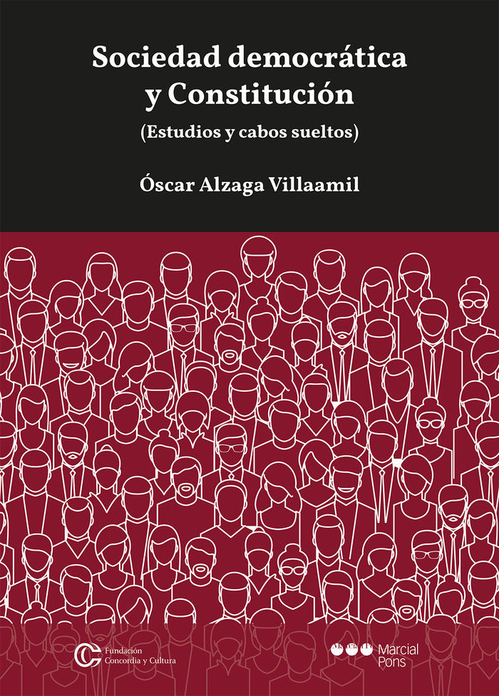Sociedad democrática y Constitución, de Alzaga Villaamil, Óscar | portada del libro