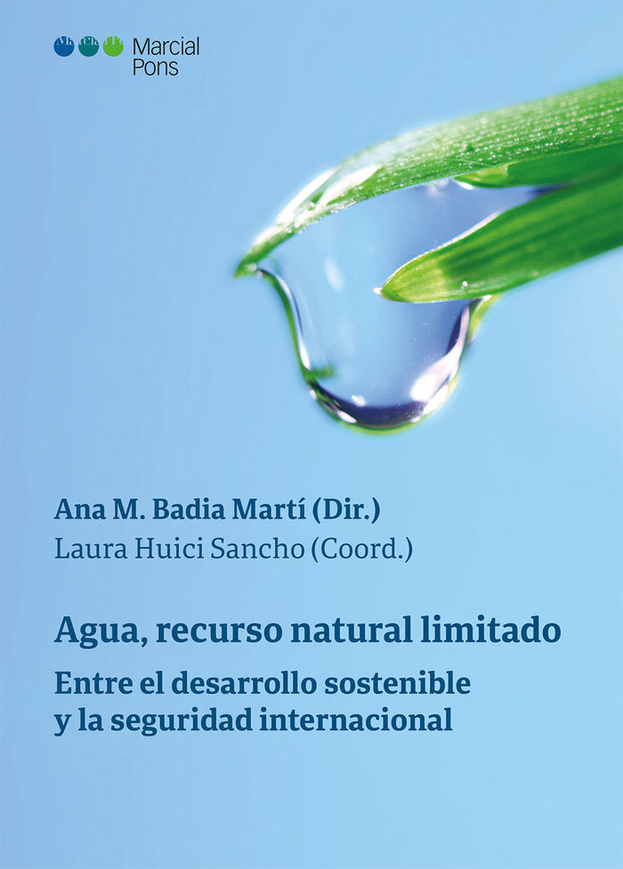 Agua, recurso natural limitado, de BADIA MARTI, ANA M. | portada del libro