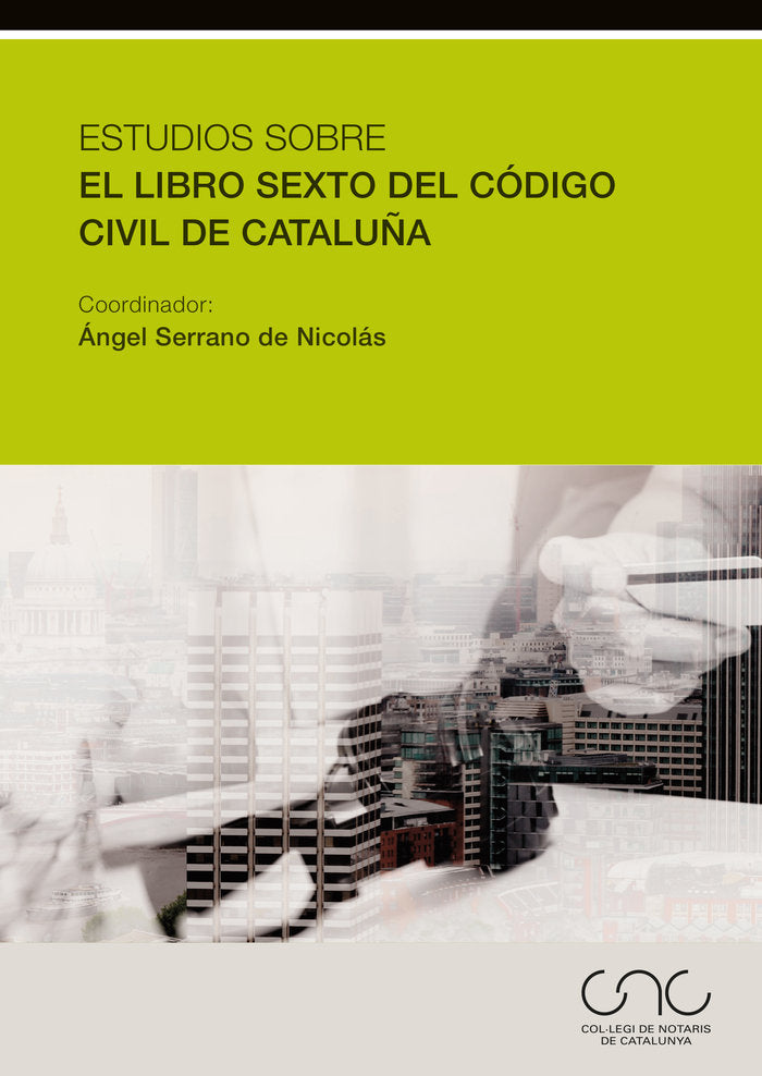 Estudios sobre el Libro Sexto del Código Civil de Cataluña, de SERRANO DE NICOLAS,ANGEL | portada del libro