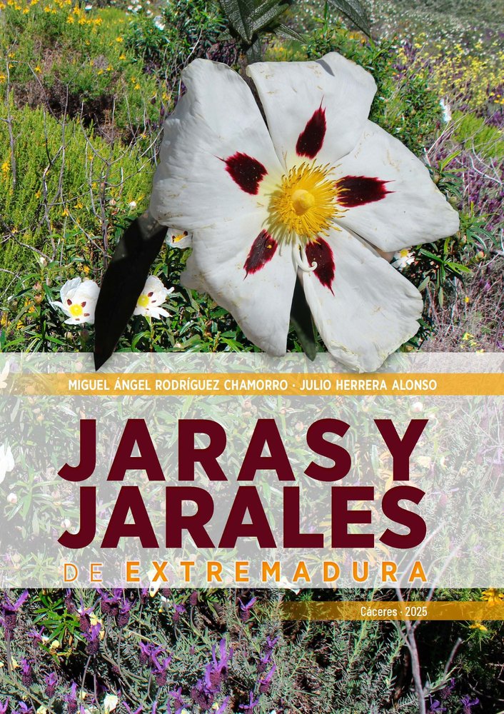 JARAS Y JARALES DE EXTREMADURA, de RODRIGUEZ CHAMORRO, MIGUEL ANGEL | portada del libro