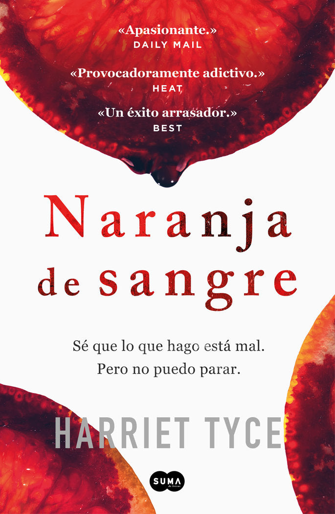 Naranja de sangre, de Tyce, Harriet | portada del libro