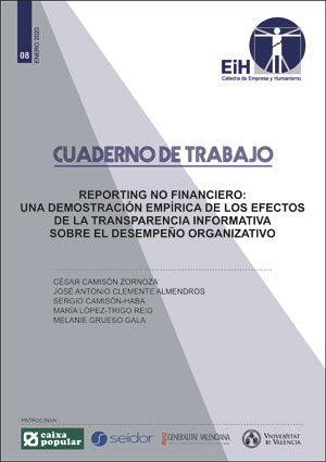Reporting no financiero: Una demostración empírica de los efectos de la transparencia informativa so, de Varios autores | por