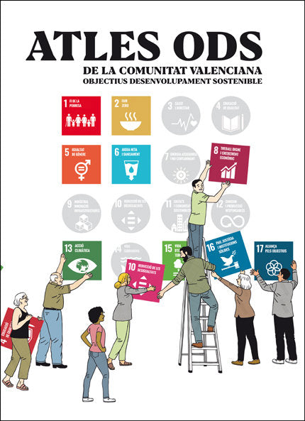 Atles ODS de la Comunitat Valenciana. Objectius desenvolupament sostenible, de VARIOS AUTORES | portada del libro