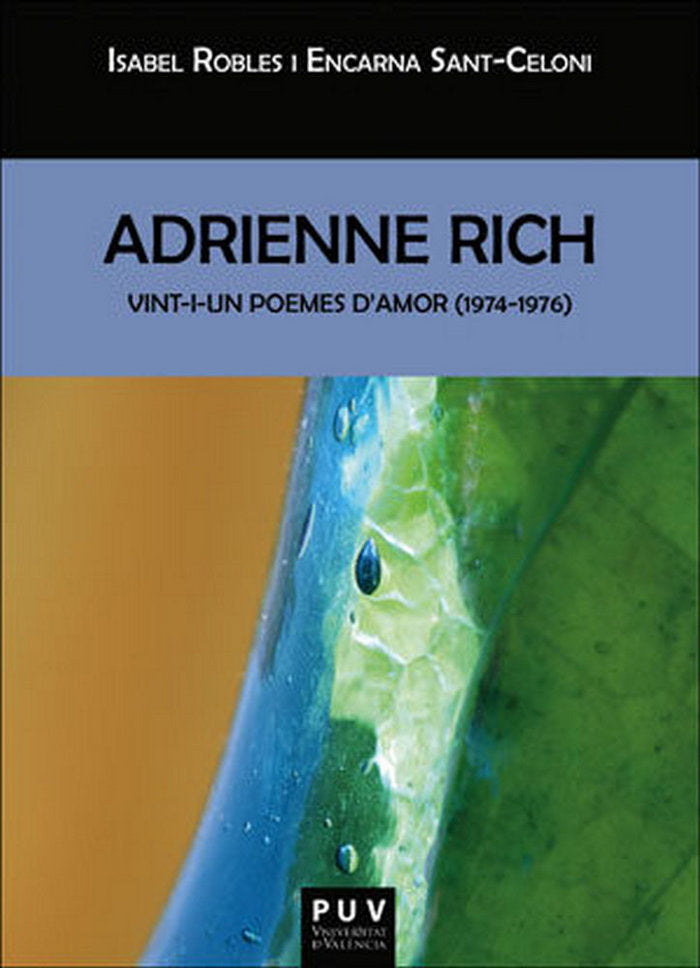 Vint-i-un poemes d'amor (1974-1976), de Rich, Adrienne | portada del libro