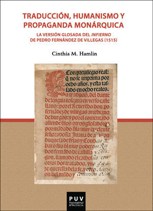 Traducción, humanismo y propaganda monárquica, de Hamlin, Cinthia María | portada del libro