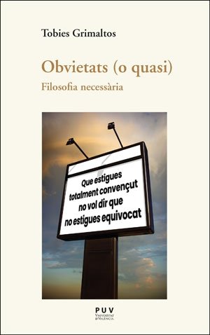 OBVIETATS O QUASI, de GRIMALTOS MASCAROS, TOBIES | portada del libro