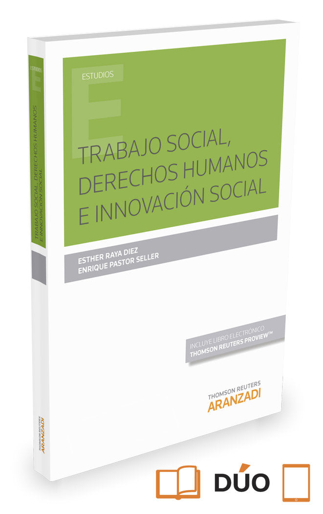 Trabajo Social, Derechos Humanos e Innovación Social (Papel + e-book), de Pastor Seller, Enrique | portada del libro