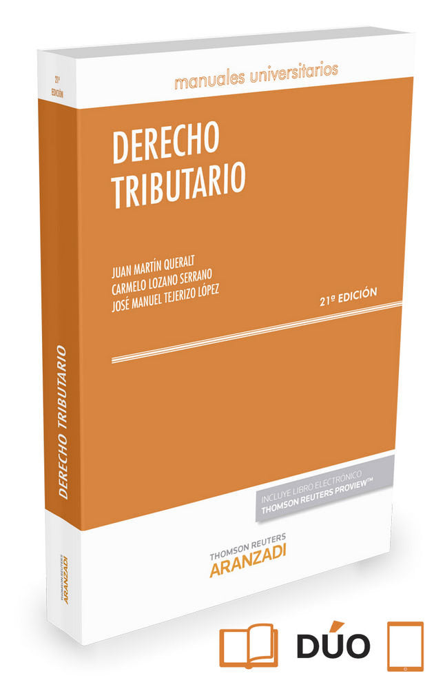 Derecho Tributario (Papel e-book), de LOZANO SERRANO, CARMELO | portada del libro