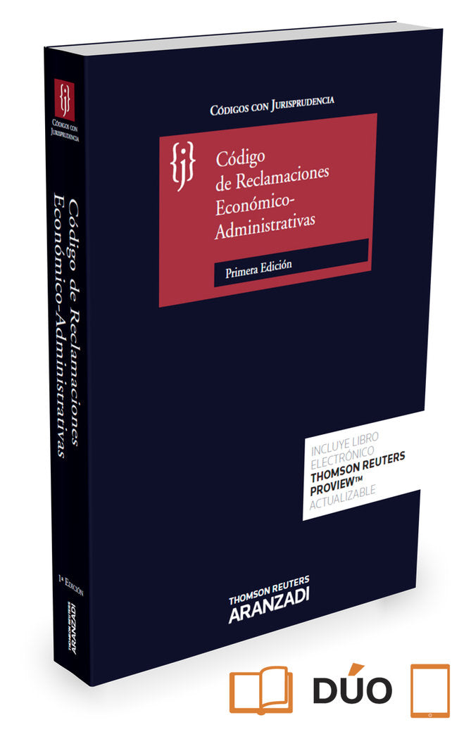 Código de Reclamaciones Económico Administrativas con Jurisprudencia (Papel + e-book), de Editorial Aranzadi, Redacción | por