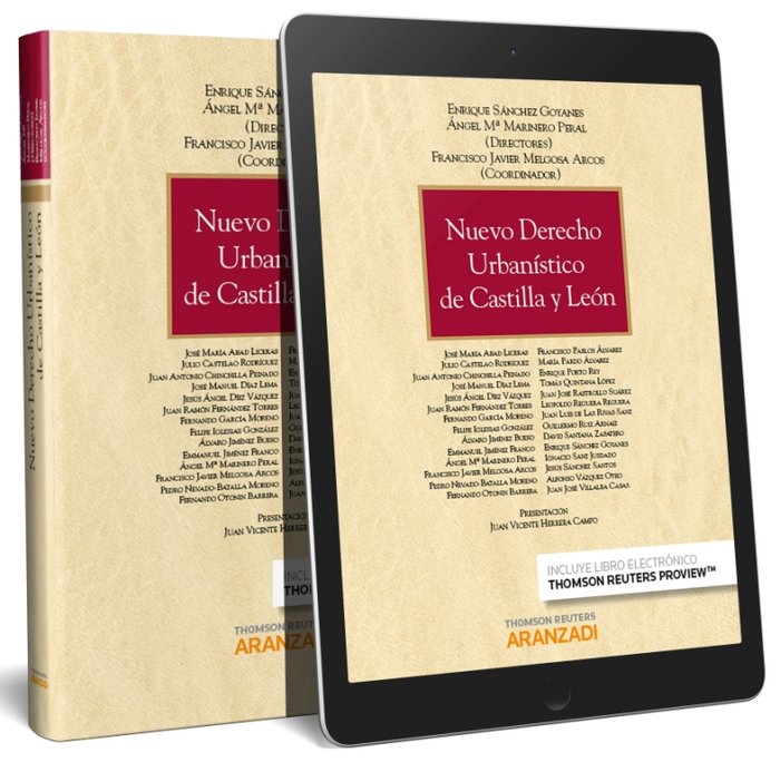 Nuevo Derecho Urbanístico de Castilla y León (Papel + e-book), de Marinero Peral, Angel Mª | portada del libro