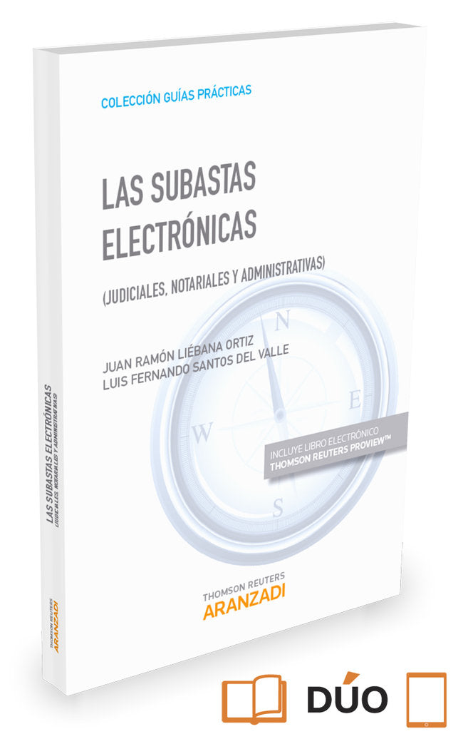 Las subastas electrónicas (Papel + e-book), de Liébana Ortiz, Juan Ramón | portada del libro