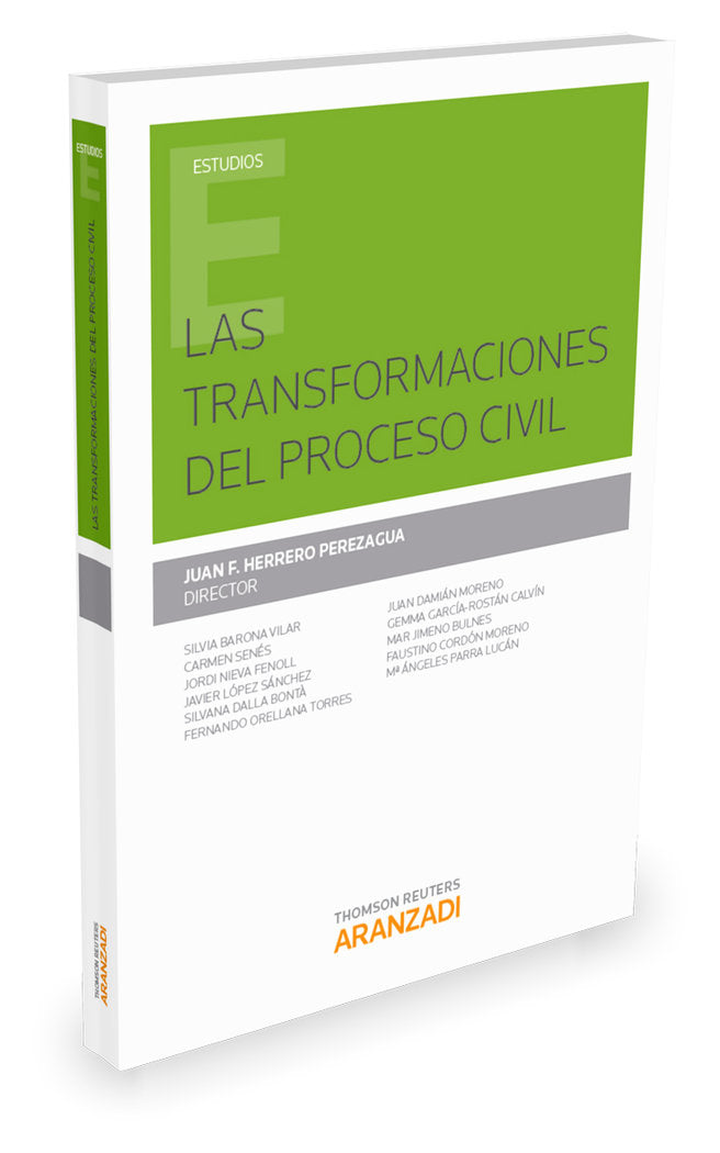 Las Transformaciones del Proceso Civil, de Herrero Perezagua, Juan Francisco | portada del libro