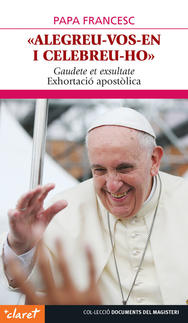 Alegreu-vos-en i celebreu-ho, de papa Francisco | portada del libro