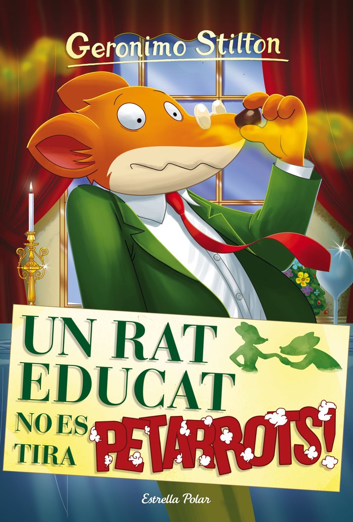 Un rat educat no es tira petarrots, de Stilton, Geronimo | portada del libro