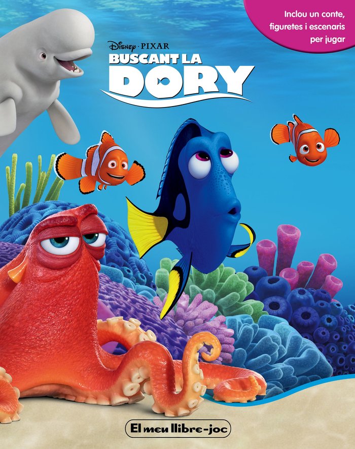 Buscant la Dory. El meu llibre joc, de Disney | portada del libro