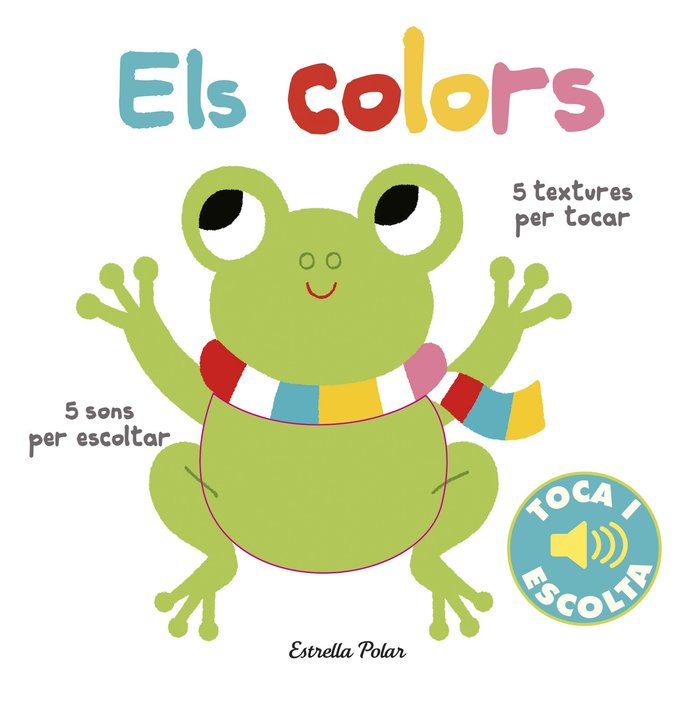 Els colors. Toca i escolta, de Billet, Marion | portada del libro
