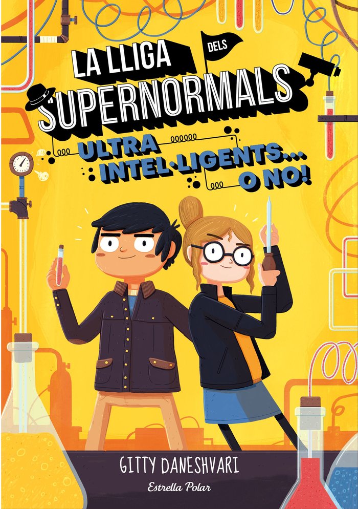 La lliga dels Supernormals 2. Ultra intel·ligents... o no!, de Daneshvari | portada del libro