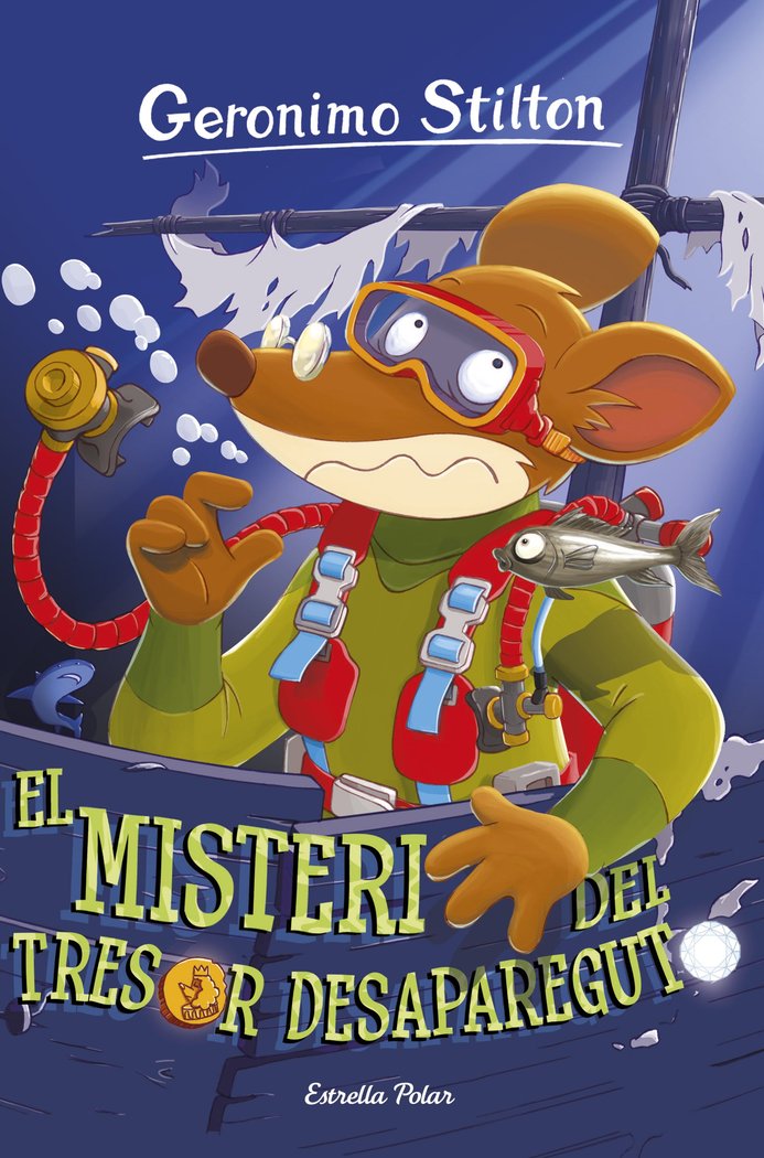 El misteri del tresor desaparegut, de Stilton, Geronimo | portada del libro