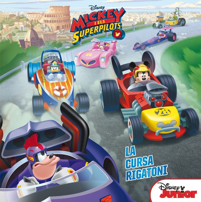 Mickey i els Superpilots. La cursa Rigatoni, de Disney | portada del libro