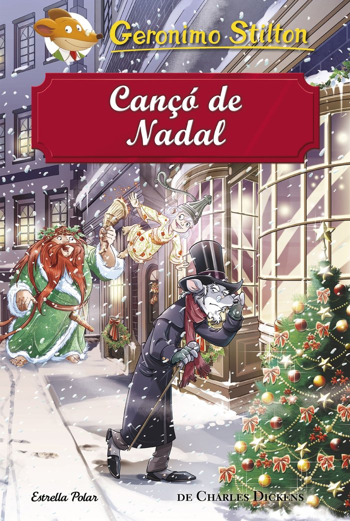 Cançó de Nadal, de Stilton | portada del libro