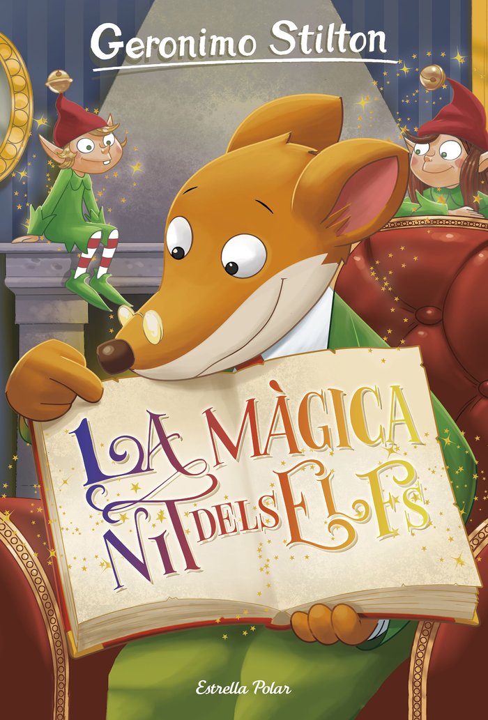 La màgica nit dels elfs, de Stilton, Geronimo | portada del libro