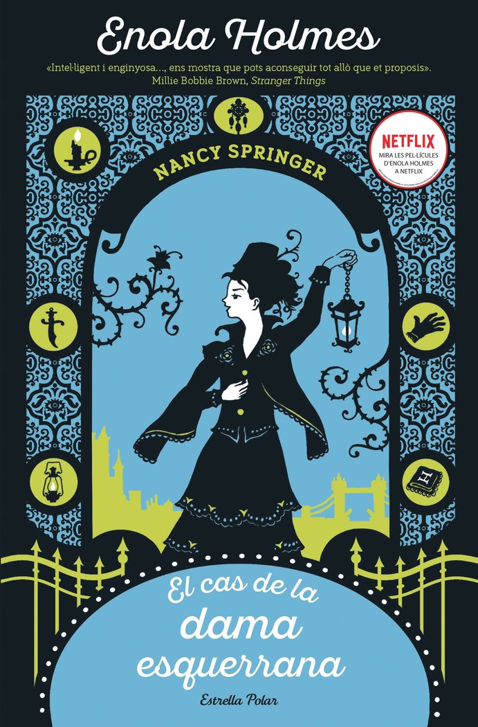 El cas de la dama esquerrana, de Springer, Nancy | portada del libro