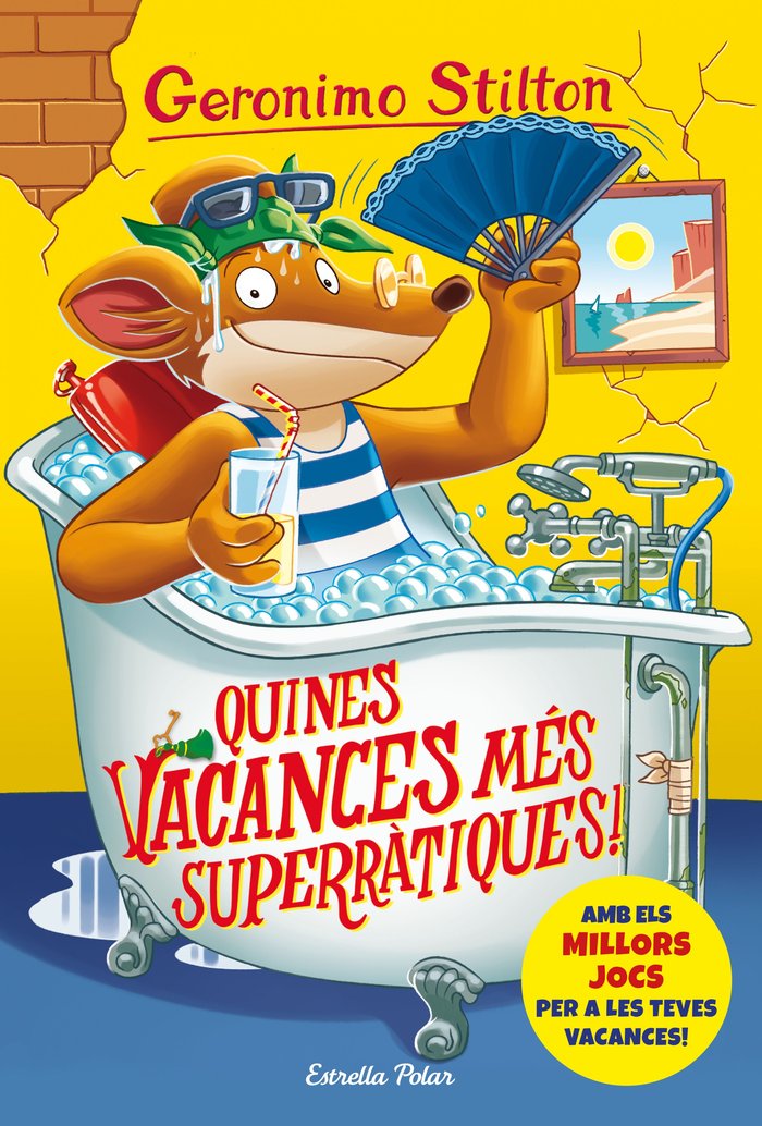 GS24. Quines vacances més superràtiques!, de Stilton, Geronimo | portada del libro