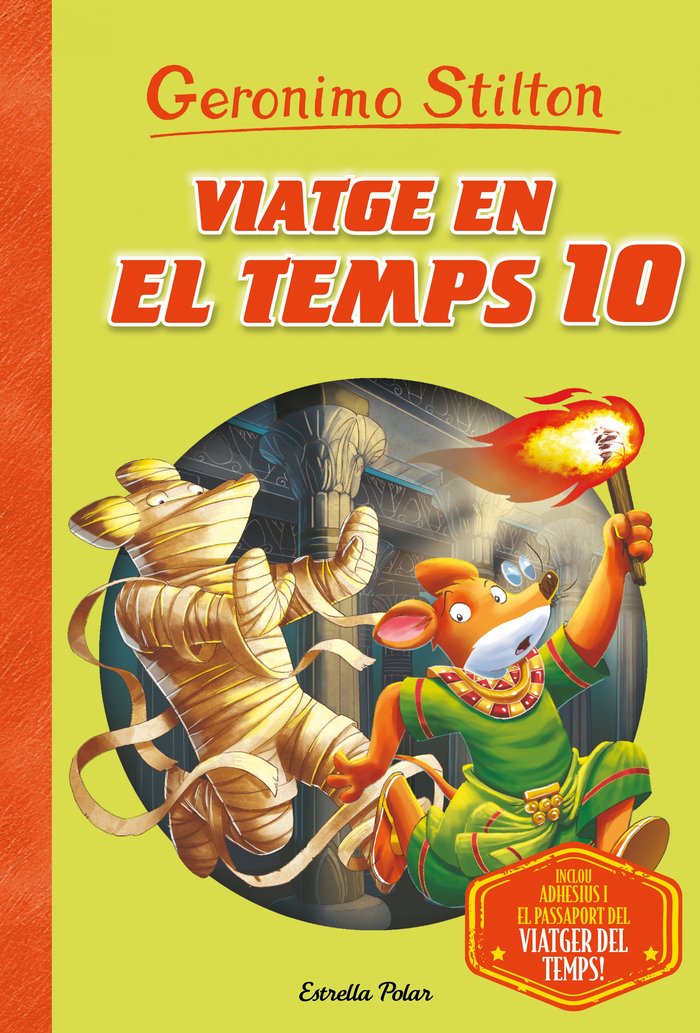 Viatge en el temps 10, de Stilton, Geronimo | portada del libro