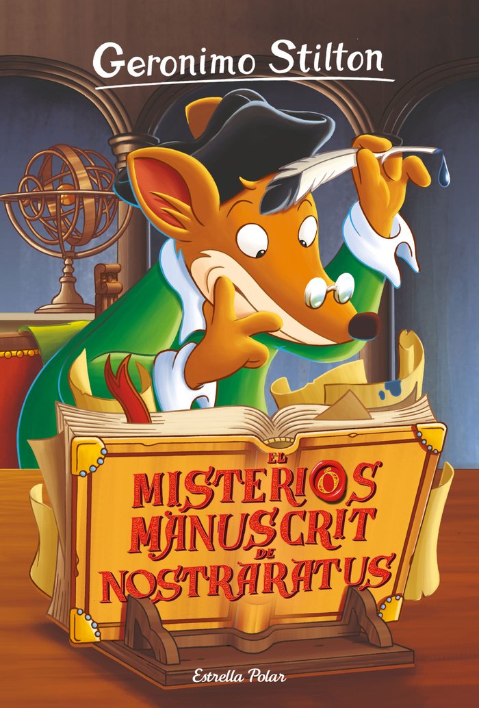 El misteriós manuscrit de Nostraratus, de Stilton, Geronimo | portada del libro