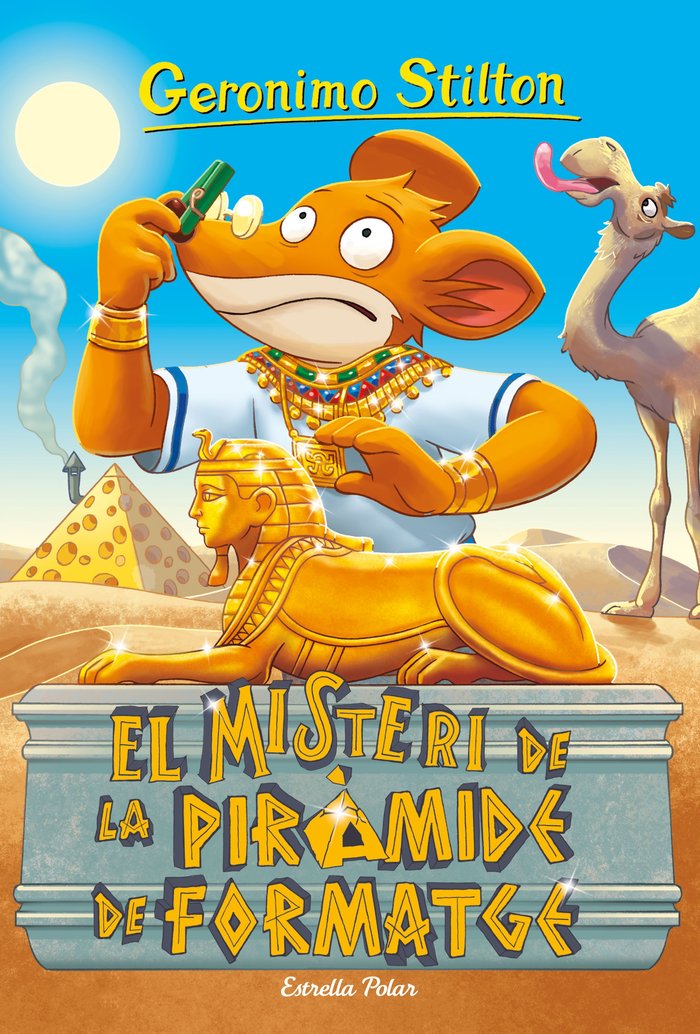 El misteri de la piràmide de formatge, de Stilton, Geronimo | portada del libro