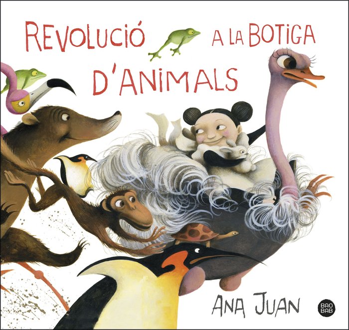 Revolució a la botiga d'animals, de Juan, Ana | portada del libro