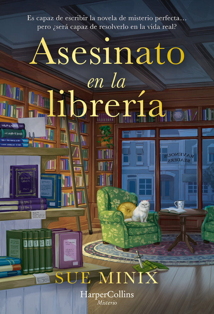 ASESINATO EN LA LIBRERIA, de MINIX, SUE | portada del libro