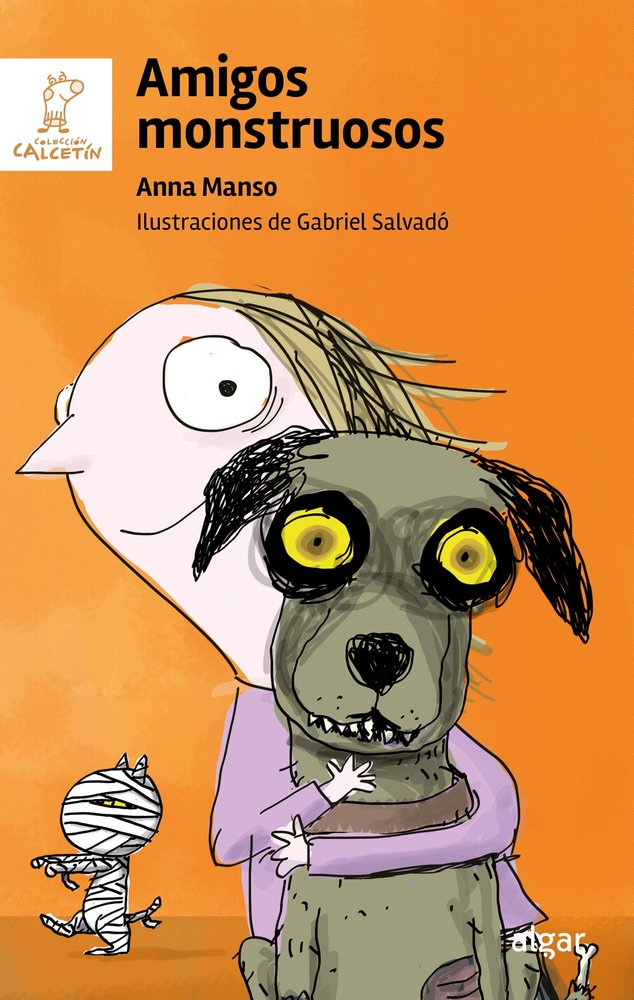 Amigos monstruosos, de Manso Munné, Anna | portada del libro