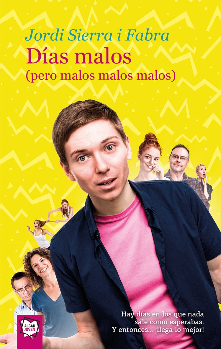 Días malos (pero malos malos malos), de Jordi Sierra i Fabra | portada del libro