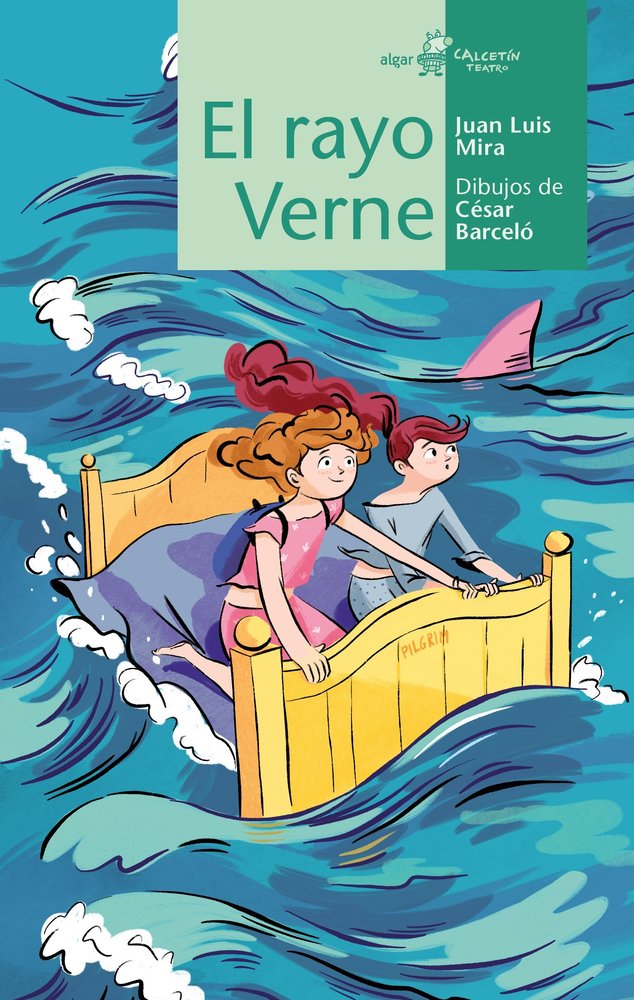El rayo Verne, de Juan Luis Mira | portada del libro