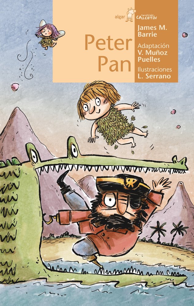 PETER PAN, de JAMES MATHEW BARRIE | portada del libro
