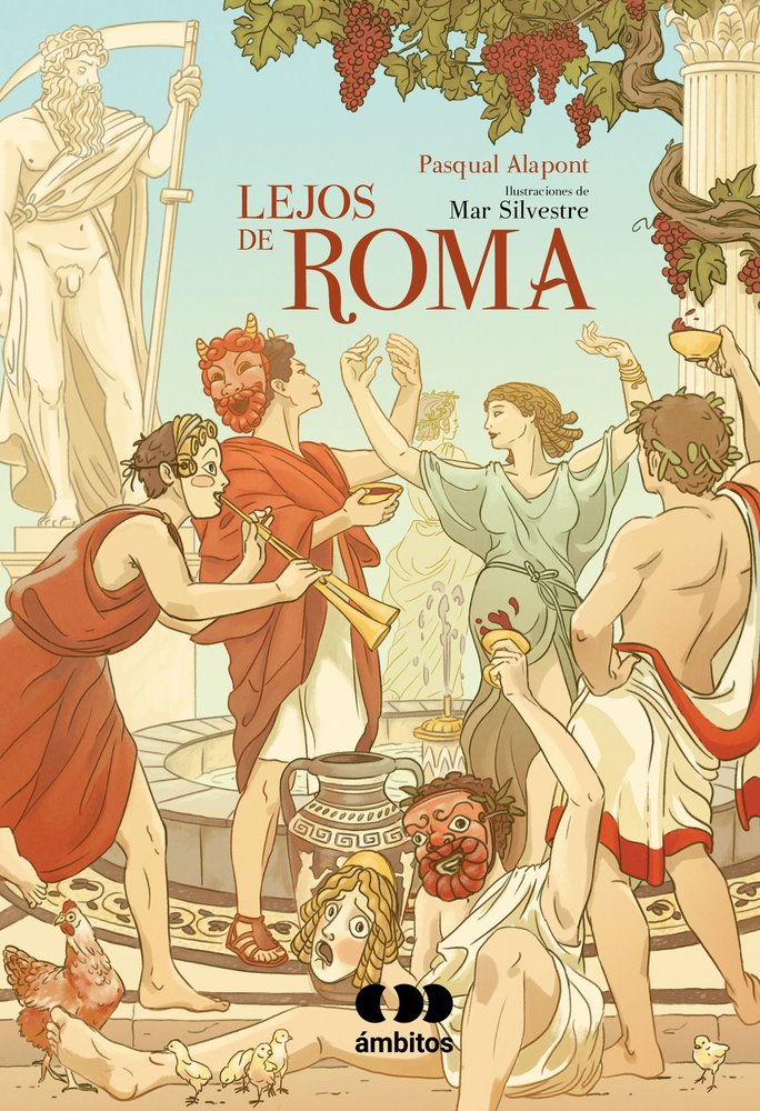 LEJOS DE ROMA, de PASQUAL ALAPONT | portada del libro