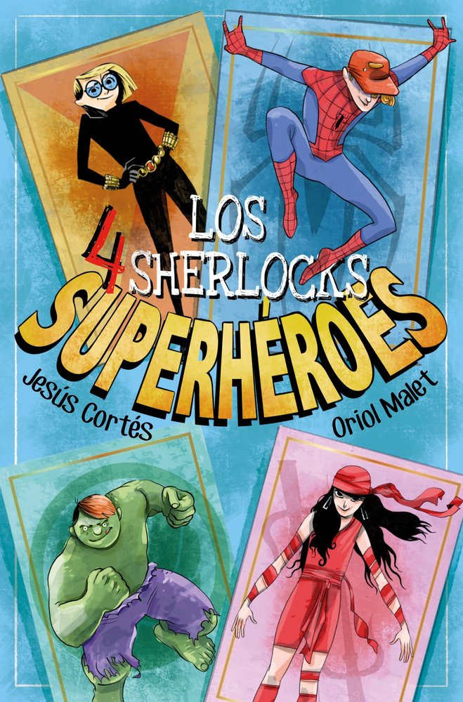 SUPERHEROES, de JESUS CORTES | portada del libro