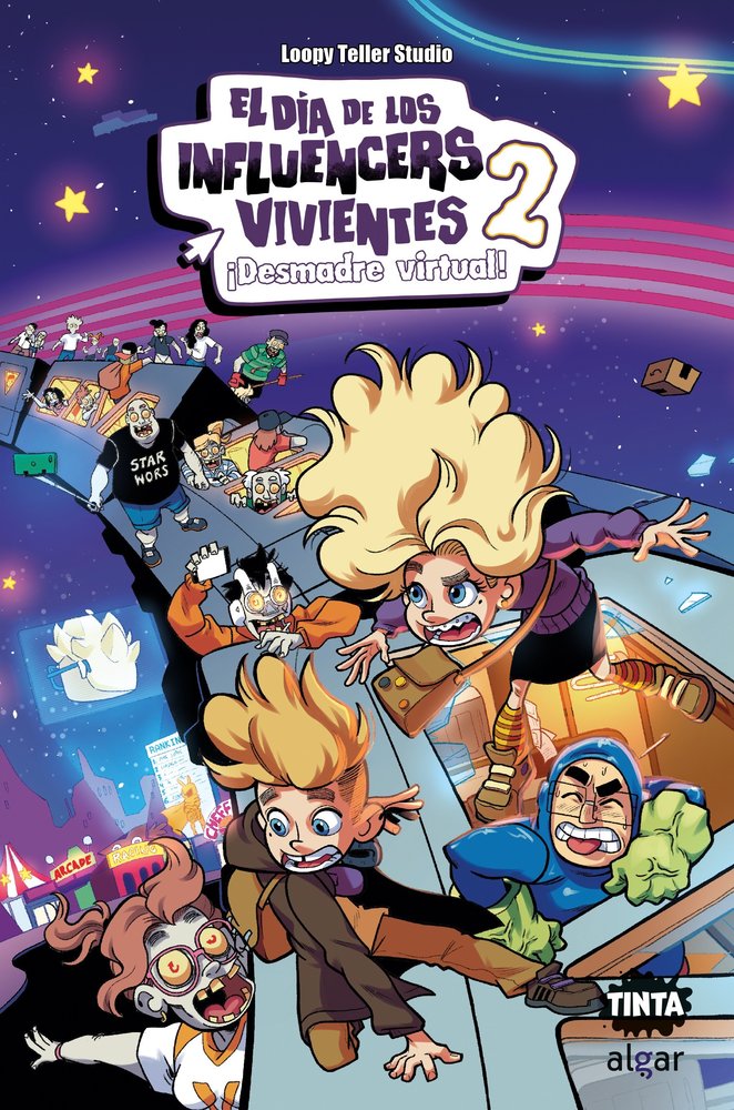EL DIA DE LOS INFLUENCERS VIVIENTES, de TELLER STUDIO, LOOPY | portada del libro